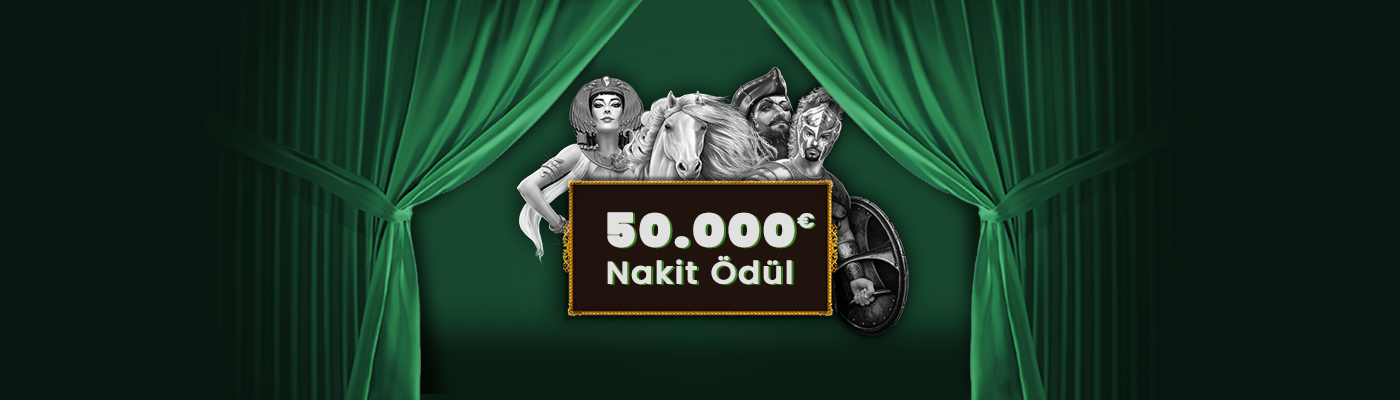 50.000 Euro Nakit Ödüllü Casino Turnuvası 50k